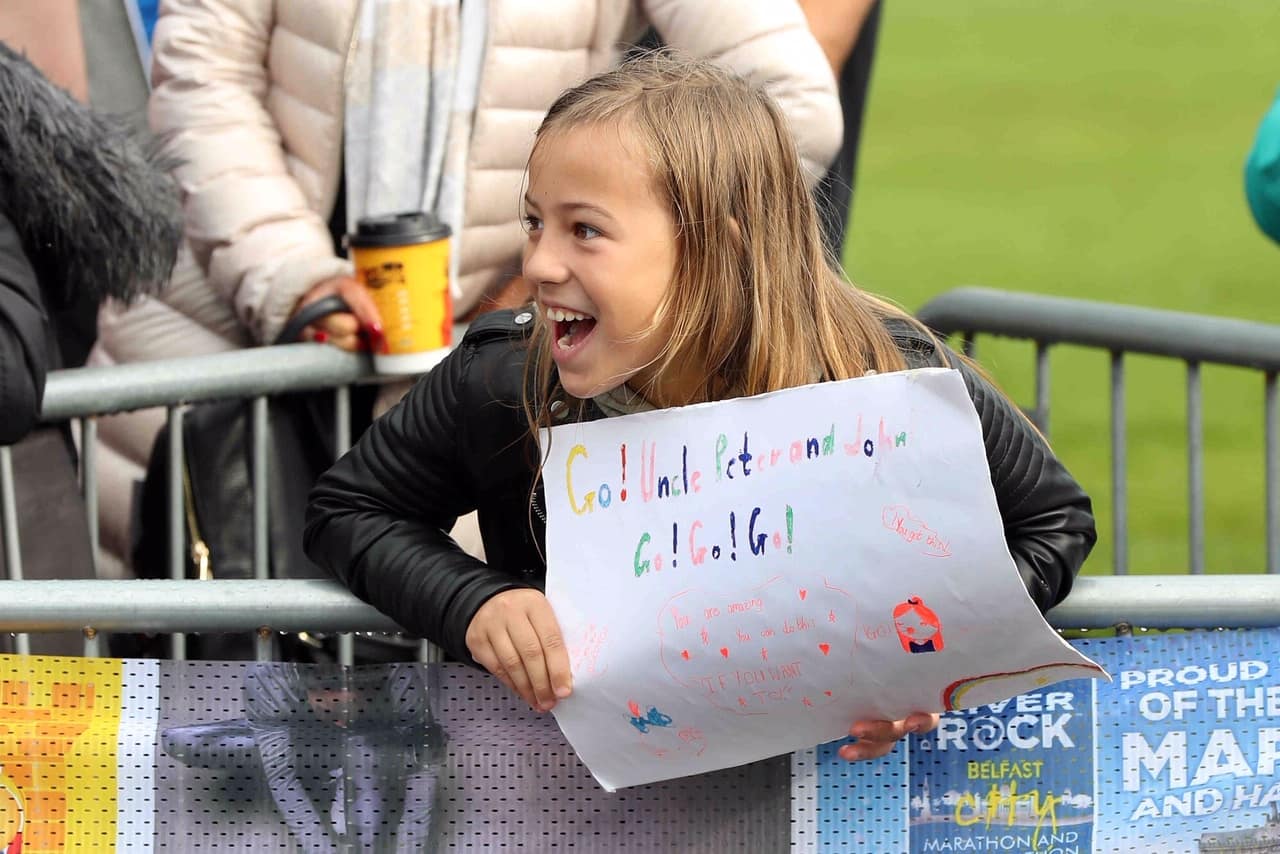 THANK YOU Belfast Half Marathon September Supporters