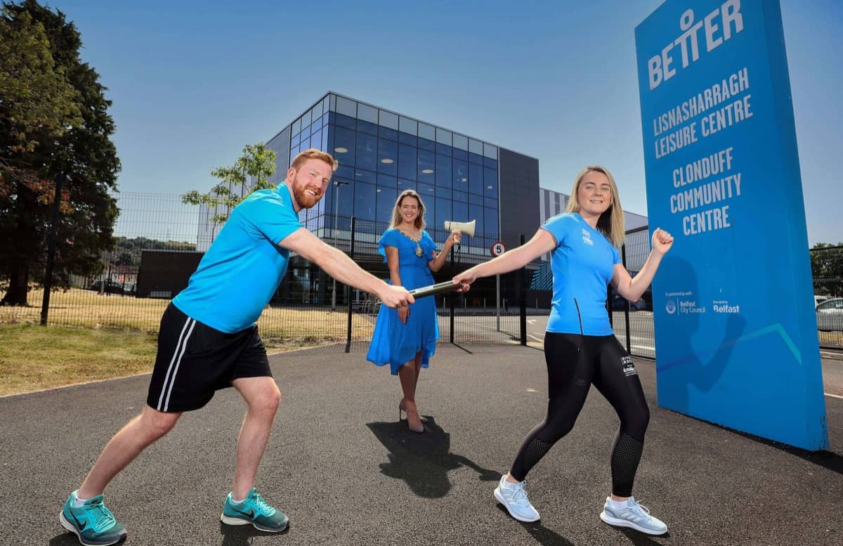 Betters Lisnasharragh Leisure Centre Marks the Point for NEW Relay Changeover