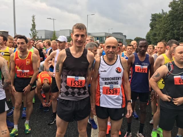 Best of luck to Tommy and Eoin Hughes for a world record in Frankfurt