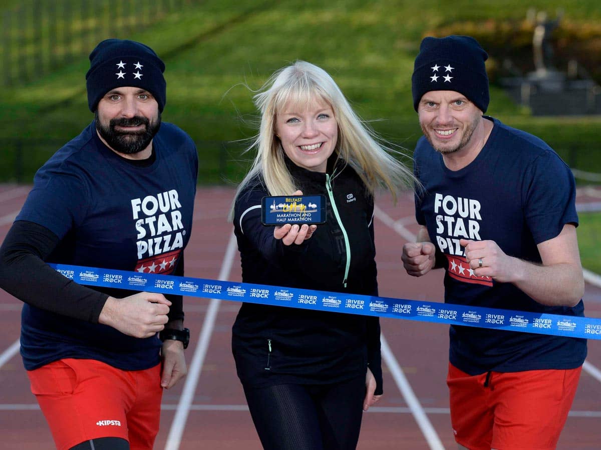 FOUR STAR PIZZA NEW OFFICIAL FOOD SPONSOR OF BELFAST CITY MARATHON
