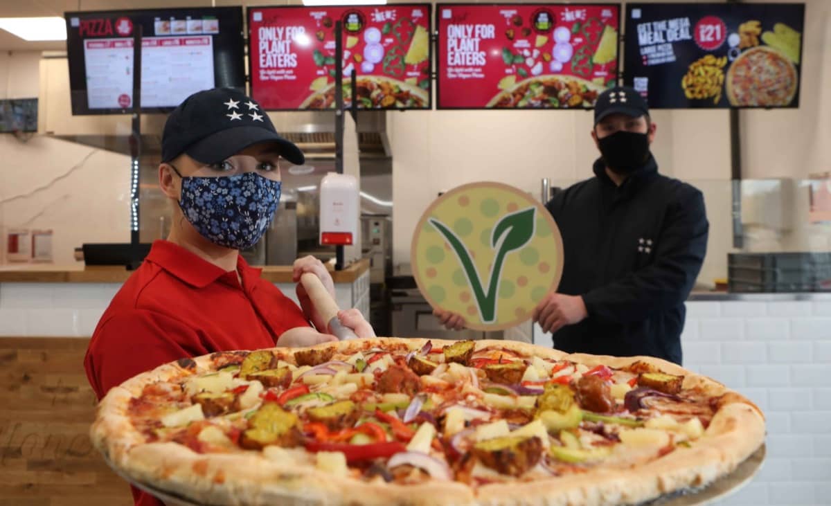 Four Star Pizza launches VEGAN PIZZA