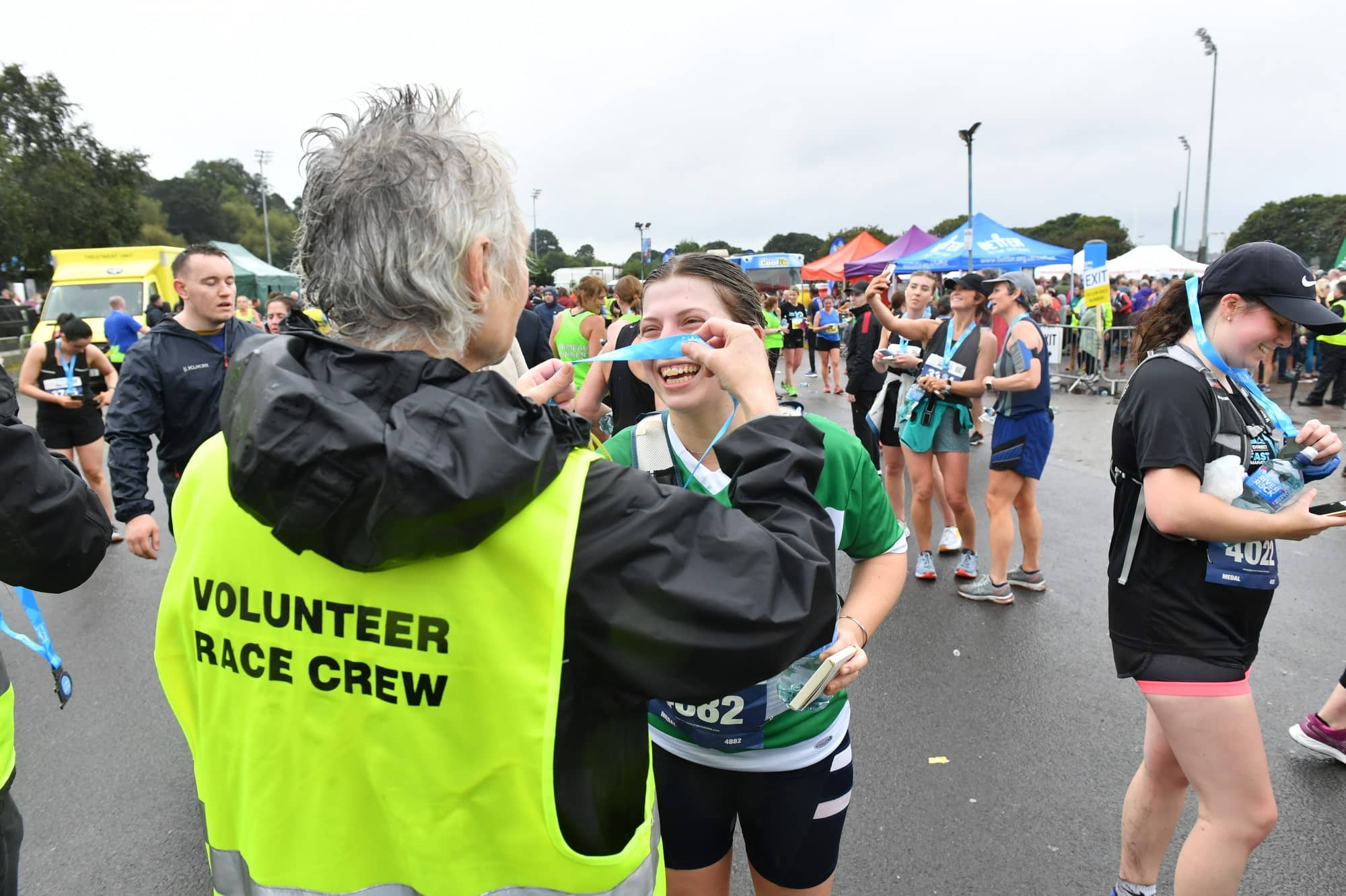 Volunteers at the Expo