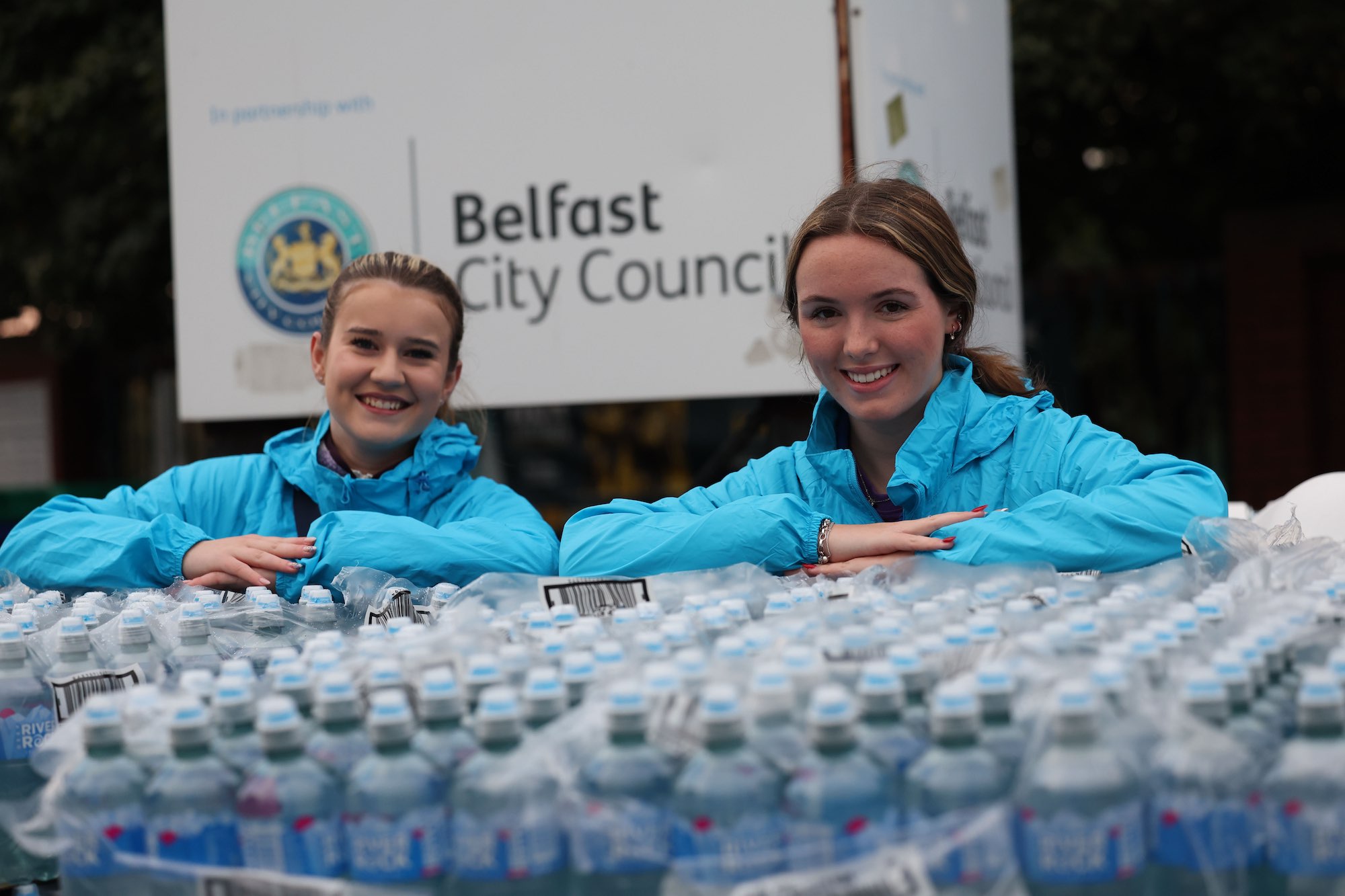 Volunteer Kristen Haire at the Expo